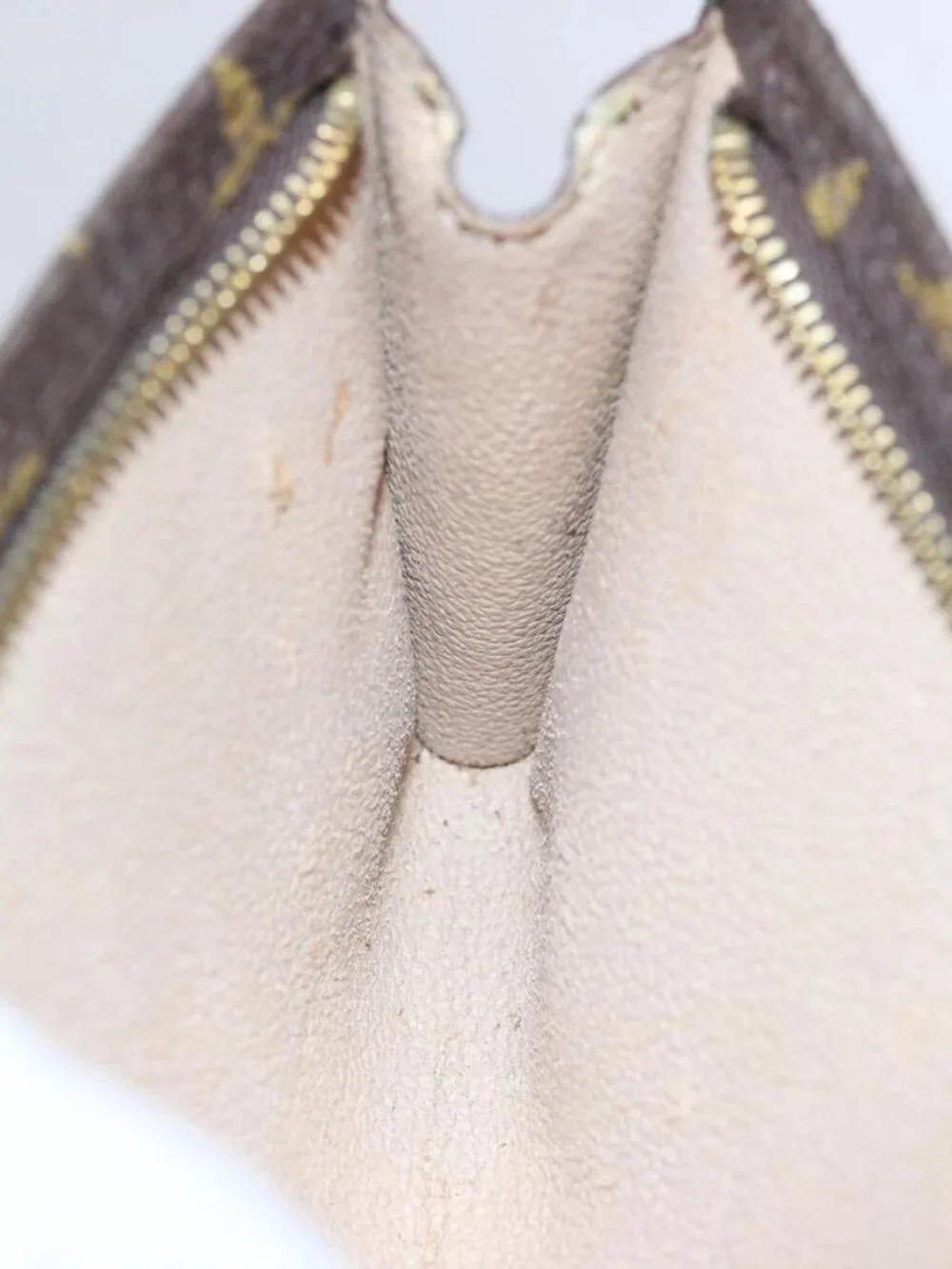 LOUIS VUITTON Monogram Bucket PM Accessory Pouch LV Auth am5497